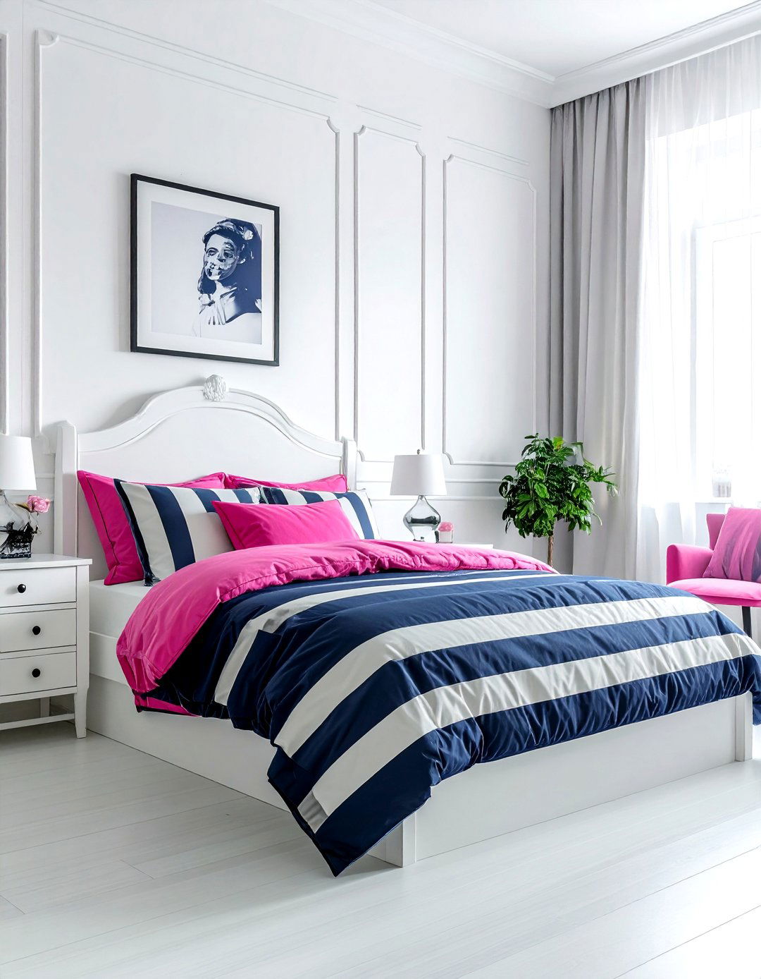 Preppy Bedroom - 30 teenager bedroom decor ideas