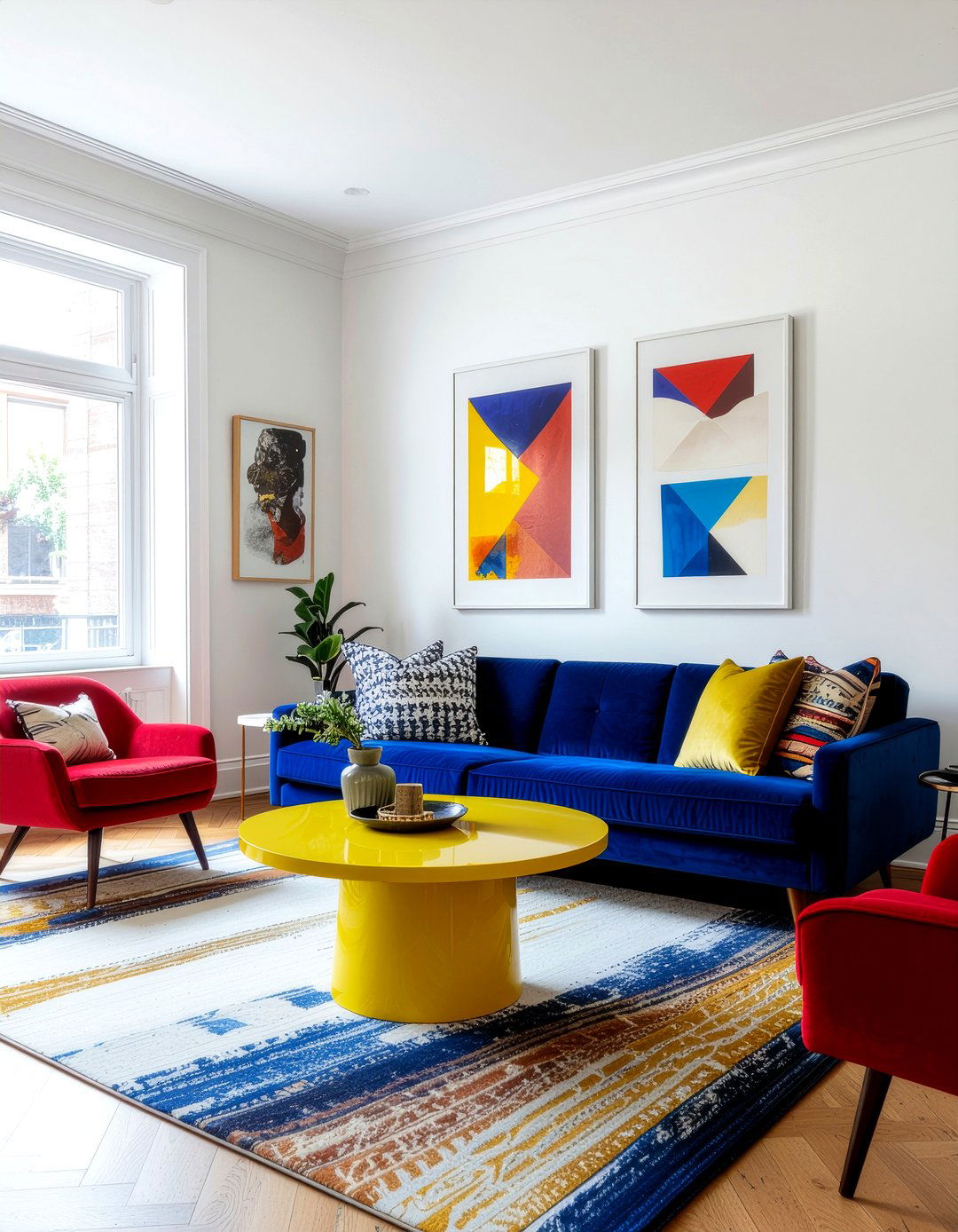 Primary color living room - 30 essential decor ideas