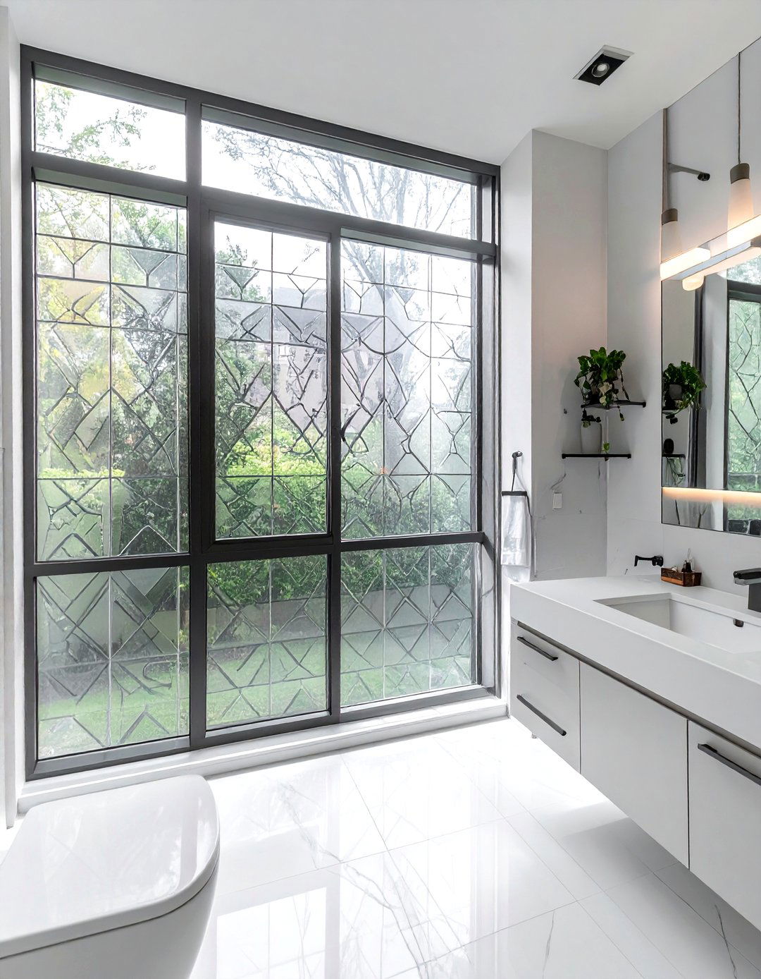 Privacy Film Bathroom Window - 30 bathroom window statement ideas