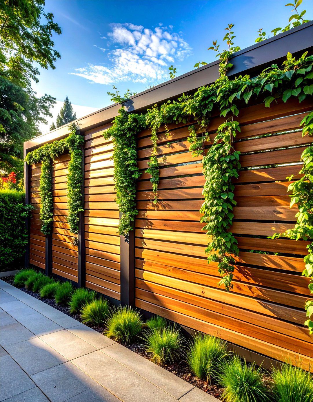 Privacy Screen - 30 deck decor ideas