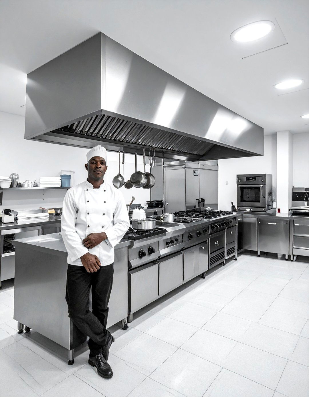 Professional Chef Kitchen - 30 metal kitchen ideas