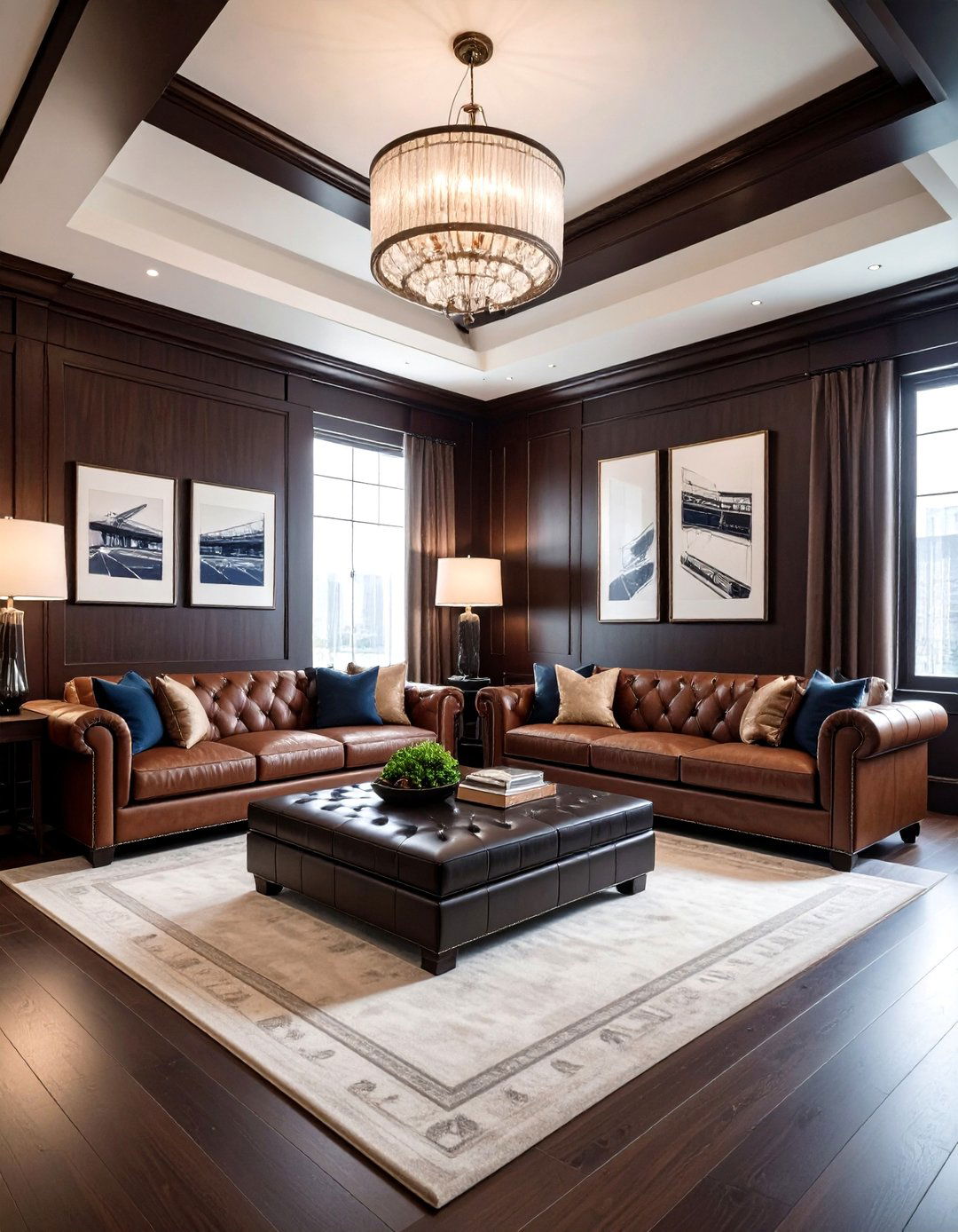 Professional Sports Living Room - 30 sports themed living room ideas