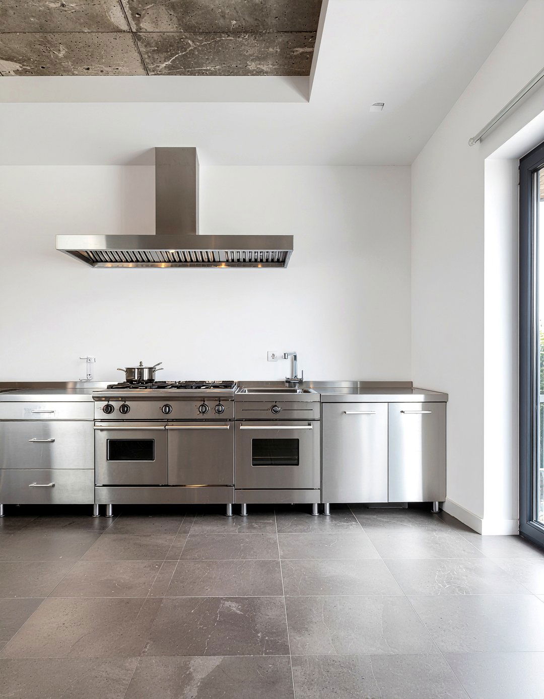 Professional Stainless Steel Kitchen - 30 penthouse kitchen ideas