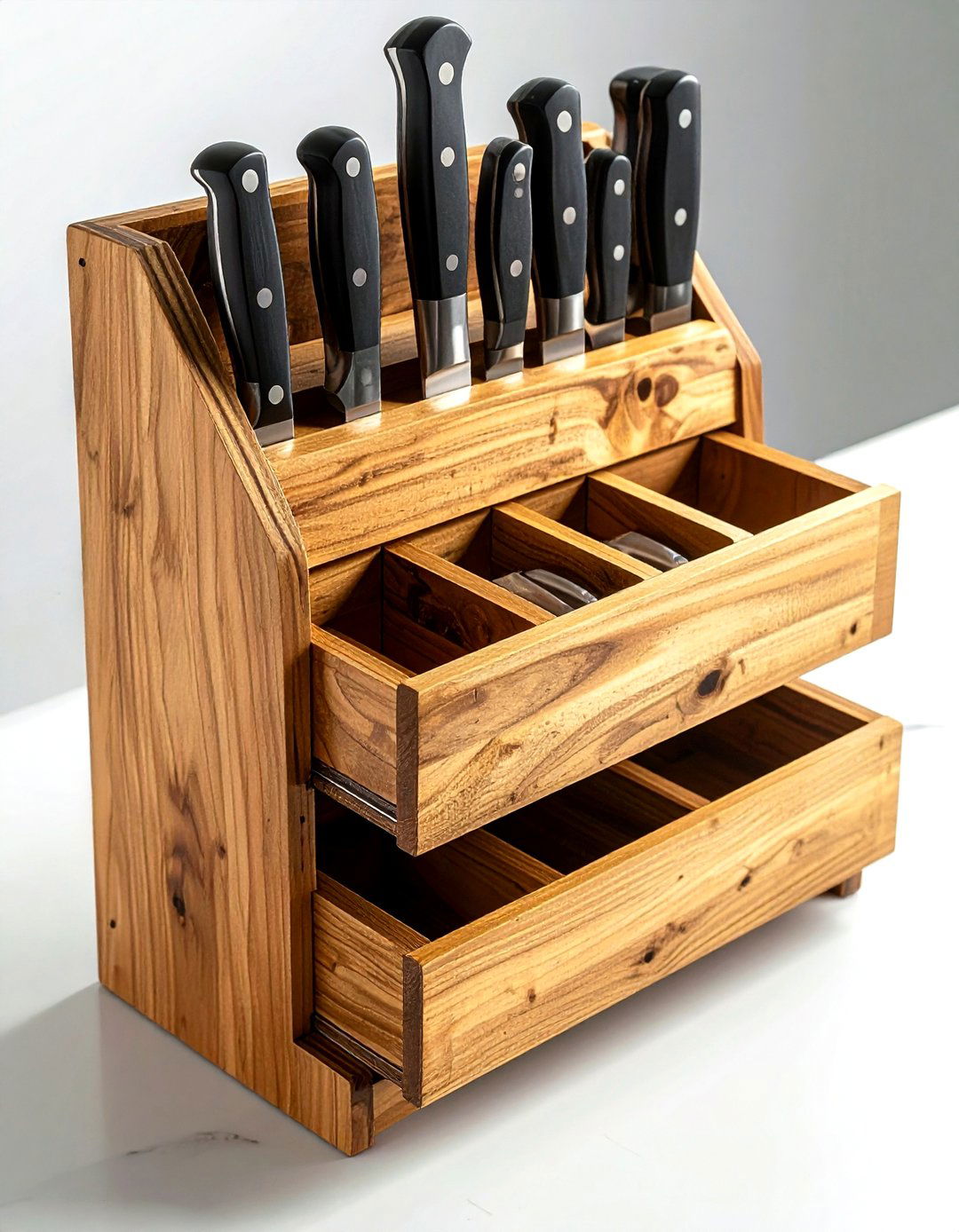 Professional chef knife storage - 30 knife block kitchen ideas