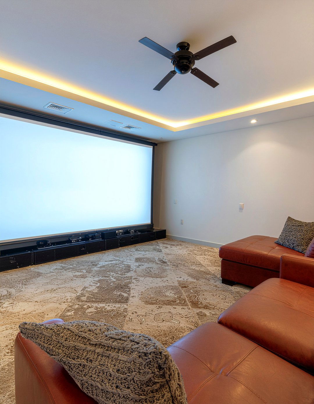 Projector Screen Setup - 30 game room living room ideas