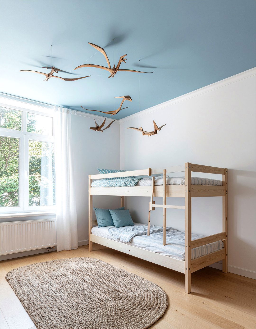 Pterodactyl Ceiling Hanging Decor - 30 dinosaur bedroom ideas