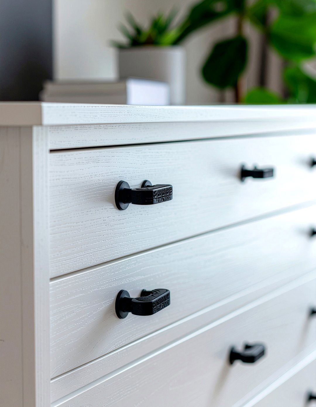 Puck drawer pulls - 30 hockey bedroom ideas