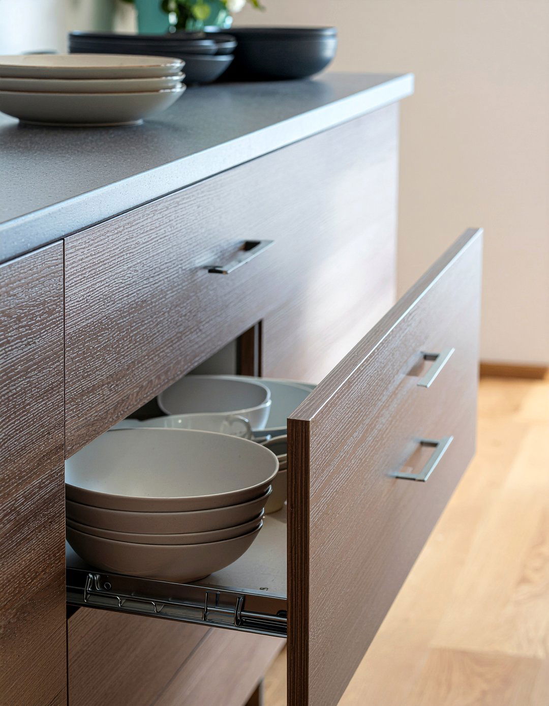 Pull Out Cabinet Shelves - 30 kitchen cabinet organization ideas