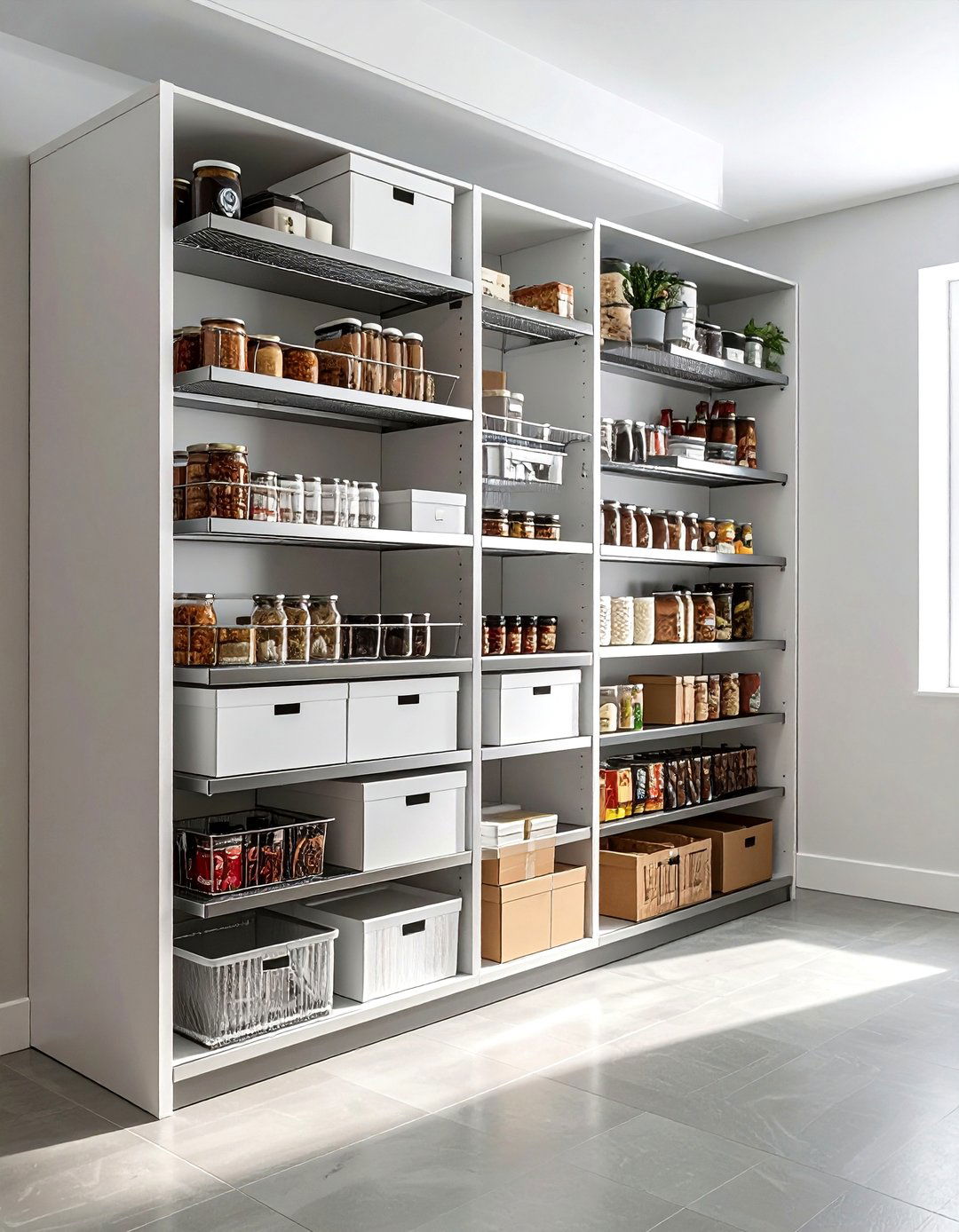 Pull Out Pantry - 30 senior friendly kitchen ideas