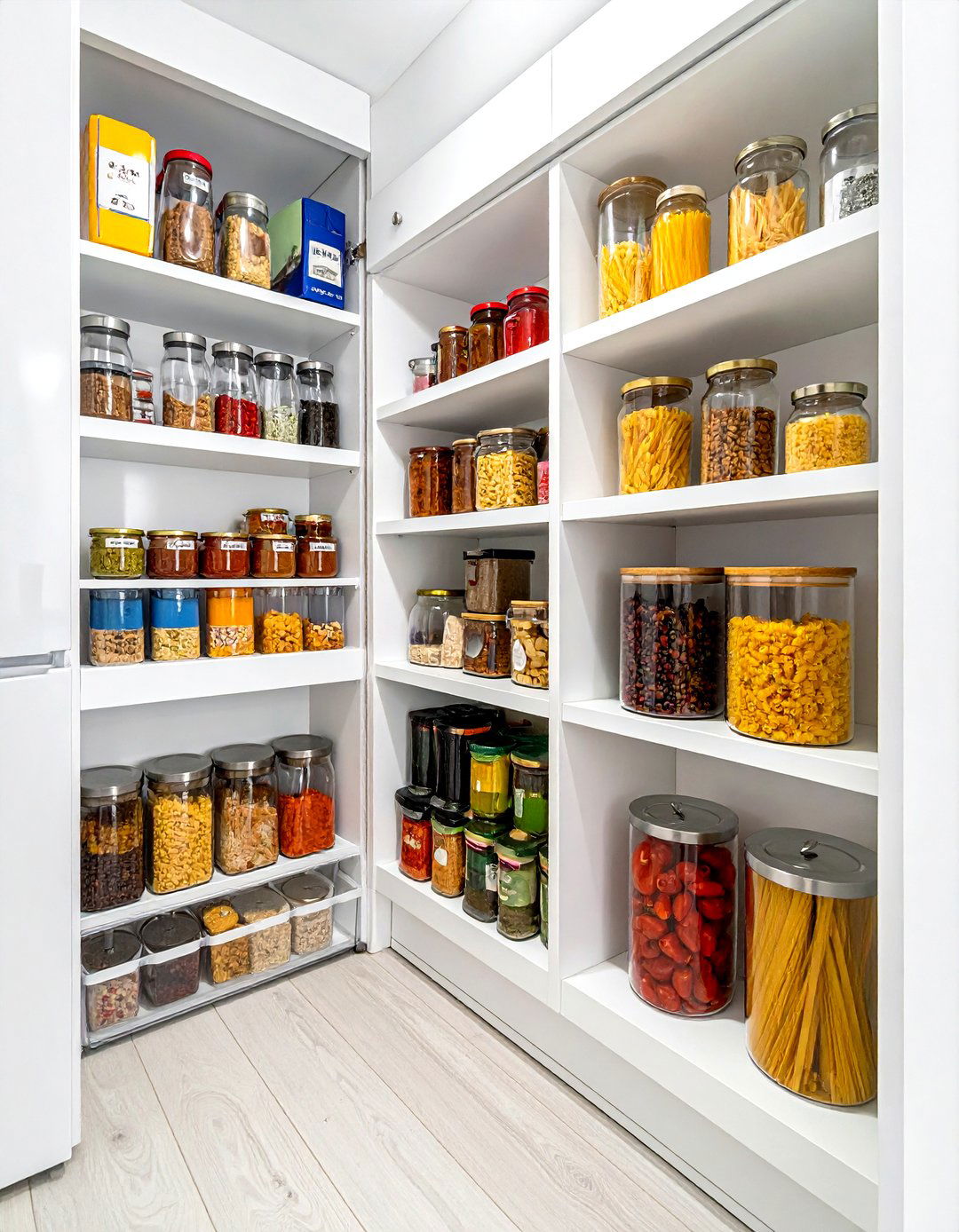 Pull Out Pantry - 30 small kitchen storage ideas