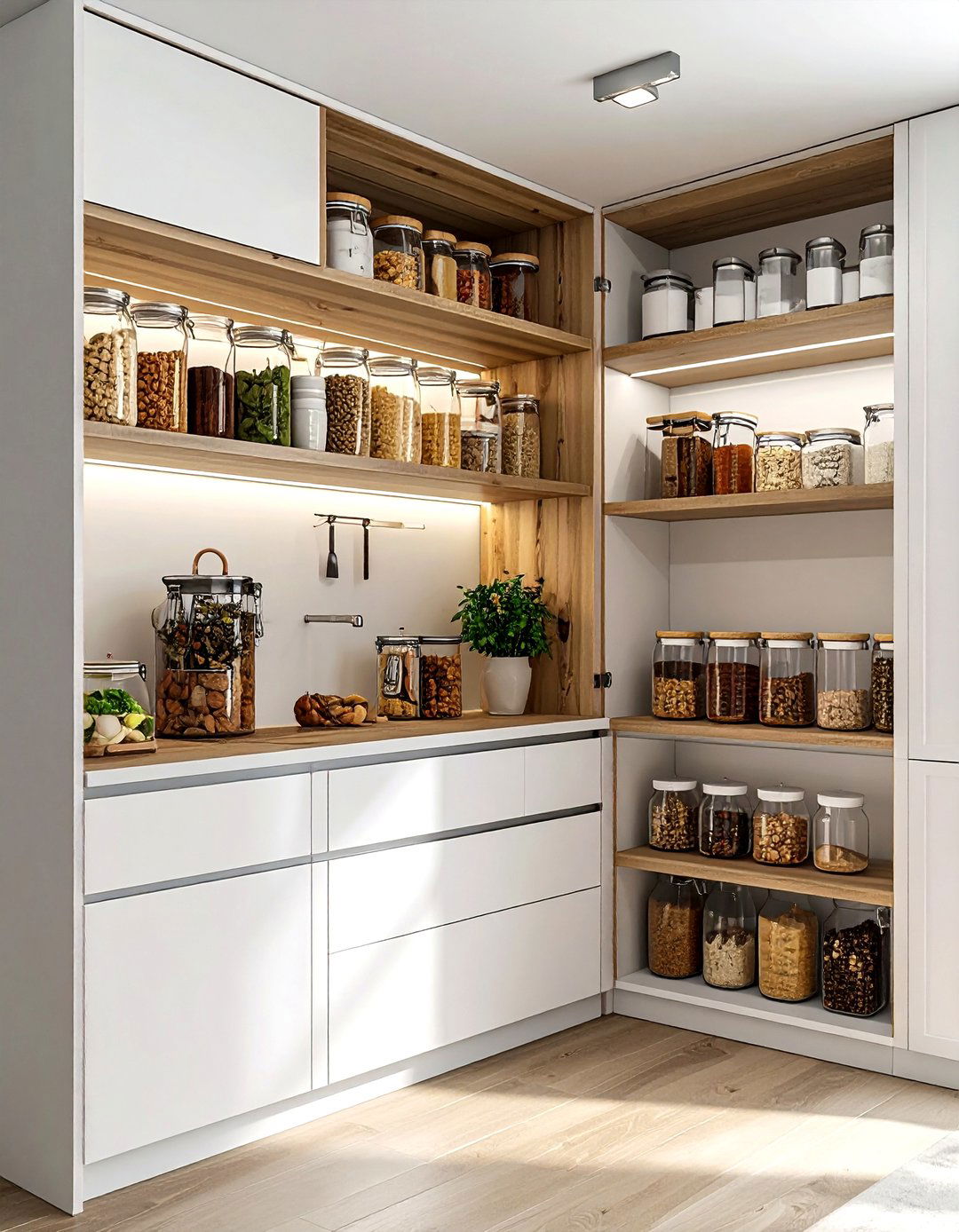 Pull Out Pantry - 30 space-saving kitchen ideas