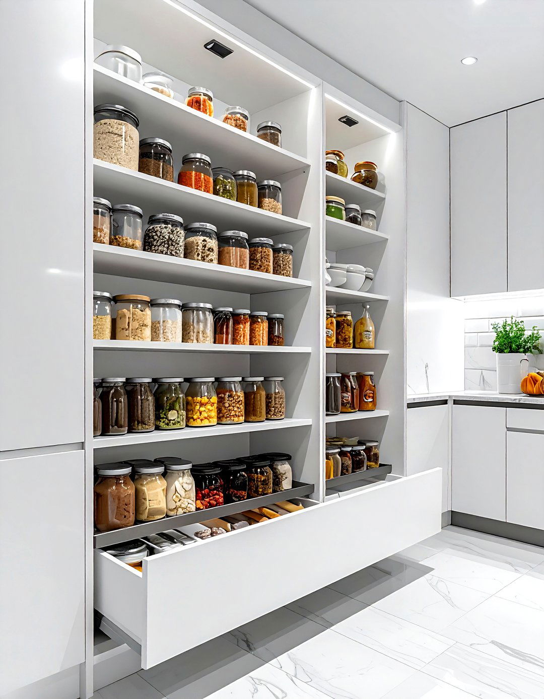 Pull Out Pantry Cabinet - 30 kitchen pantry ideas