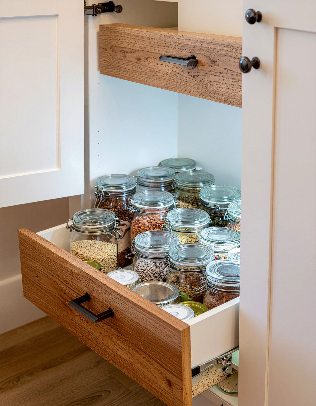 Pull Out Pantry Drawers - 30 kitchen planning ideas