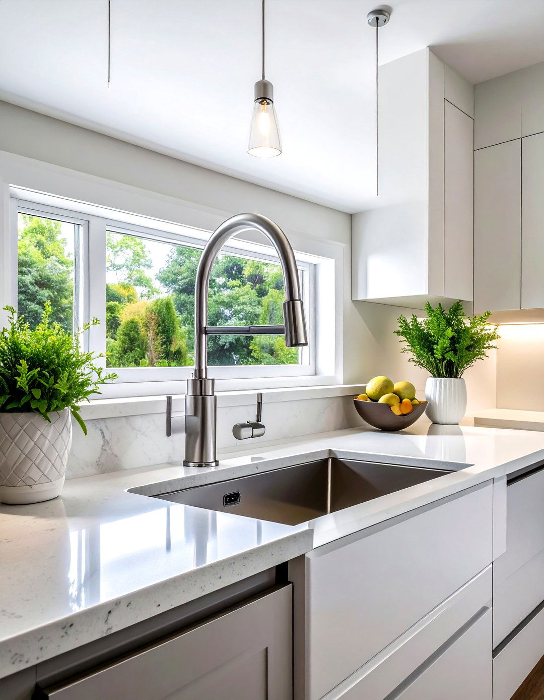 Pull down kitchen faucet - 30 Brizo kitchen ideas