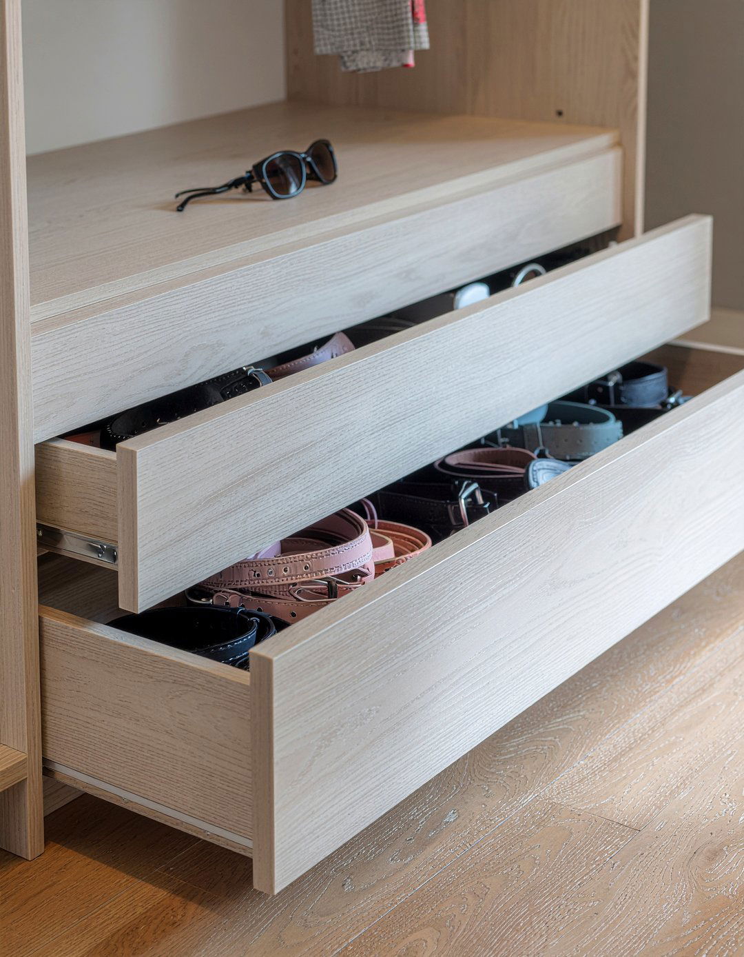 Pull out drawers - 30 bedroom closet dividers