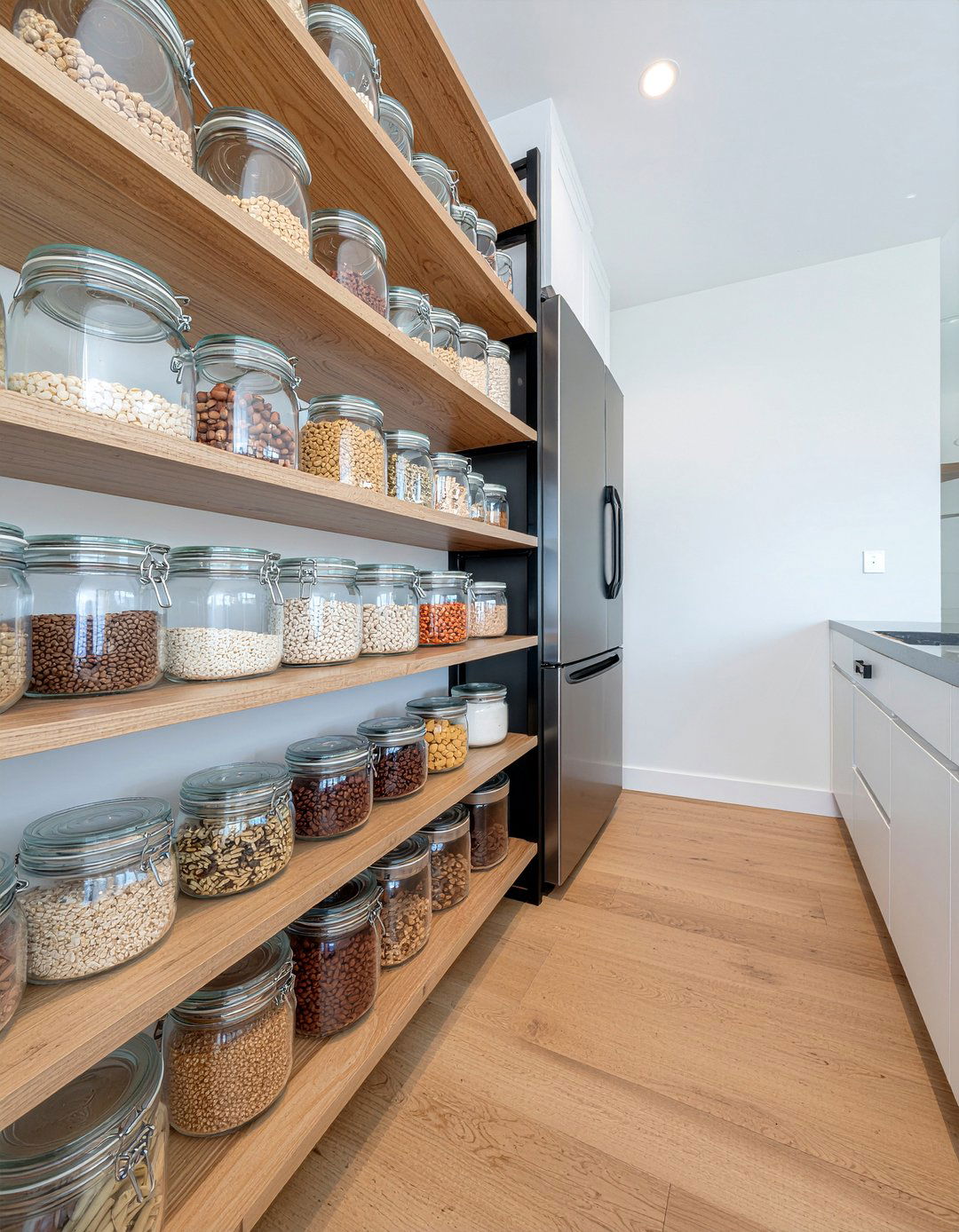 Pull out pantry - 30 pull-out cabinet kitchen ideas