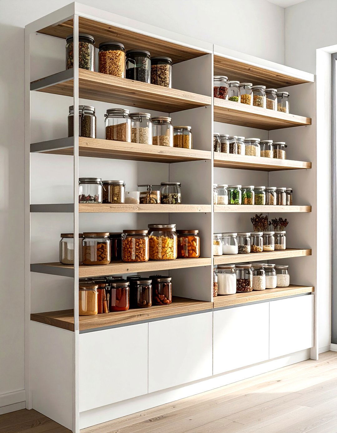 Pull out pantry cabinet - 30 kitchen clever storage ideas