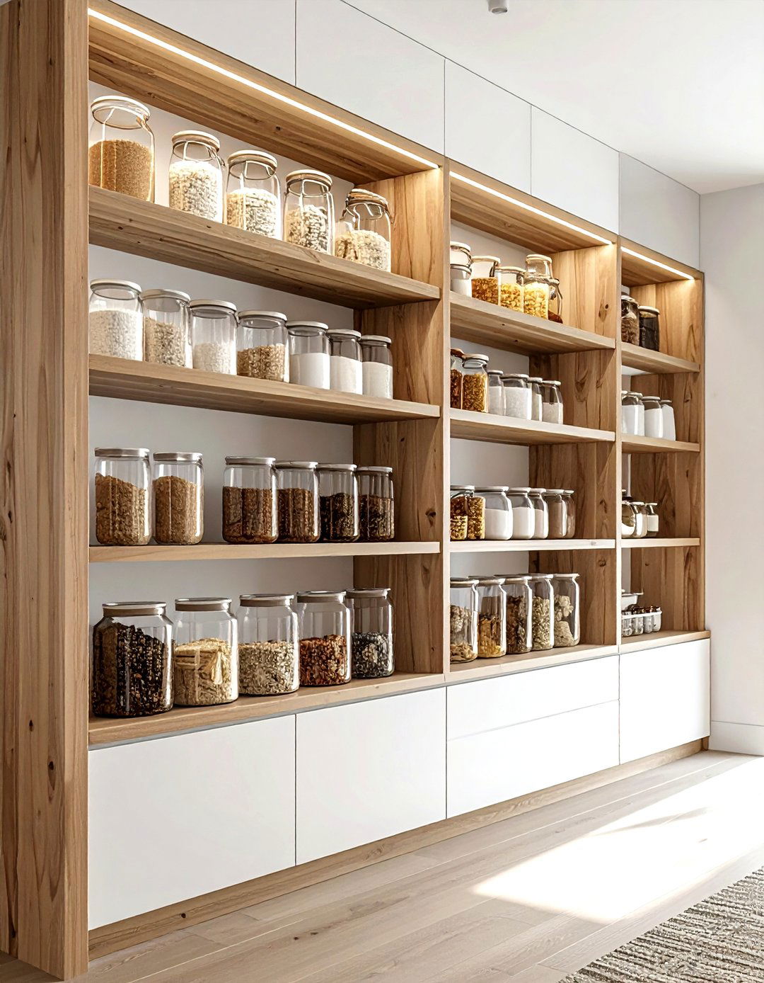 Pull out pantry cabinet - 30 kitchen creative storage ideas
