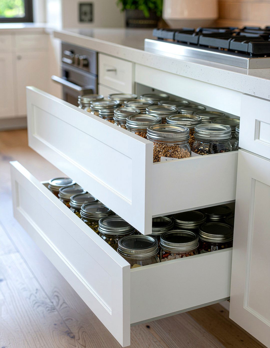 Pull out spice drawer - 30 kitchen feature ideas