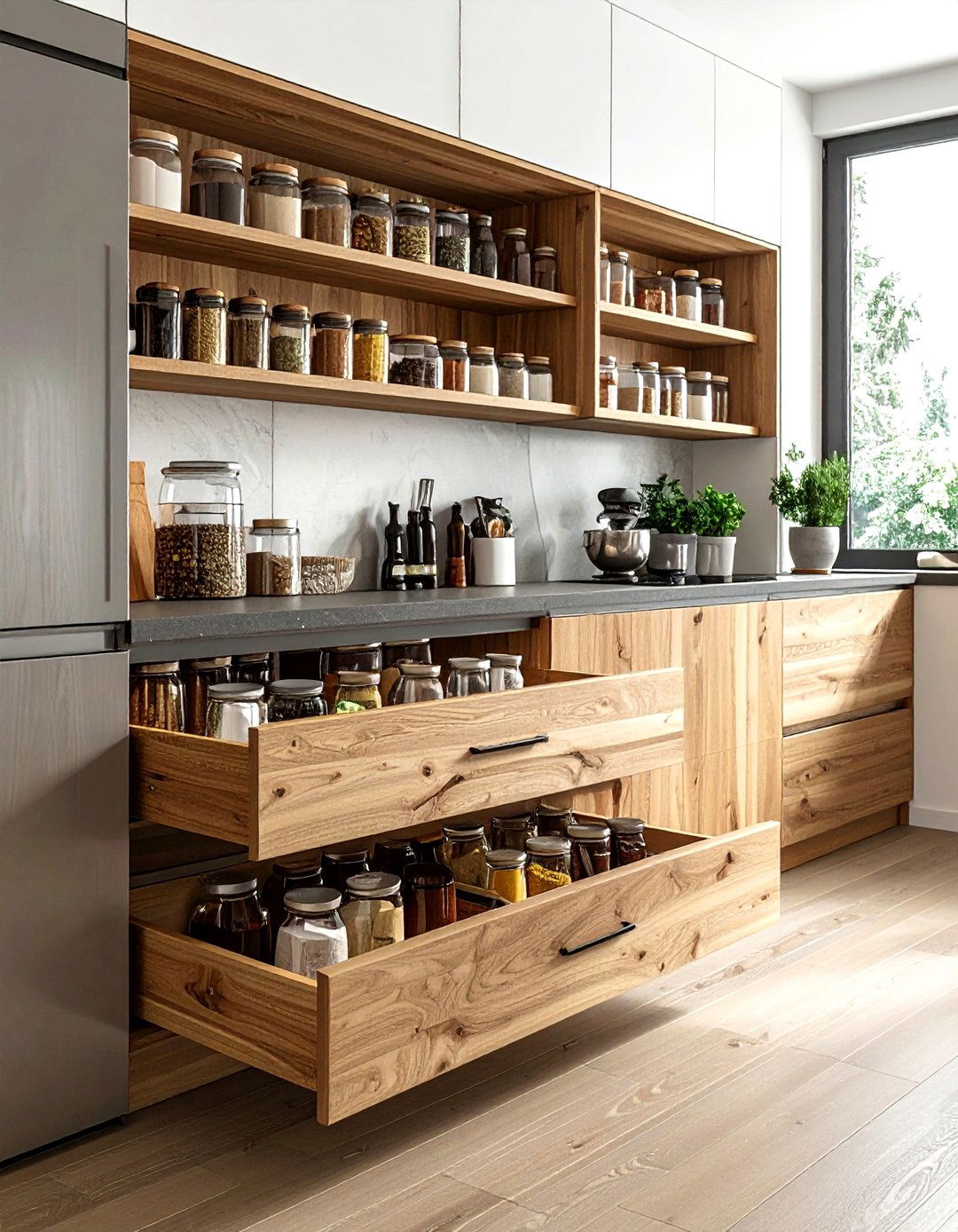 Pull out storage - 30 kitchen furniture settings