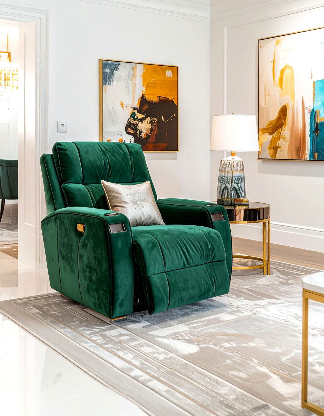 Push Back Recliner - 30 living room recliners