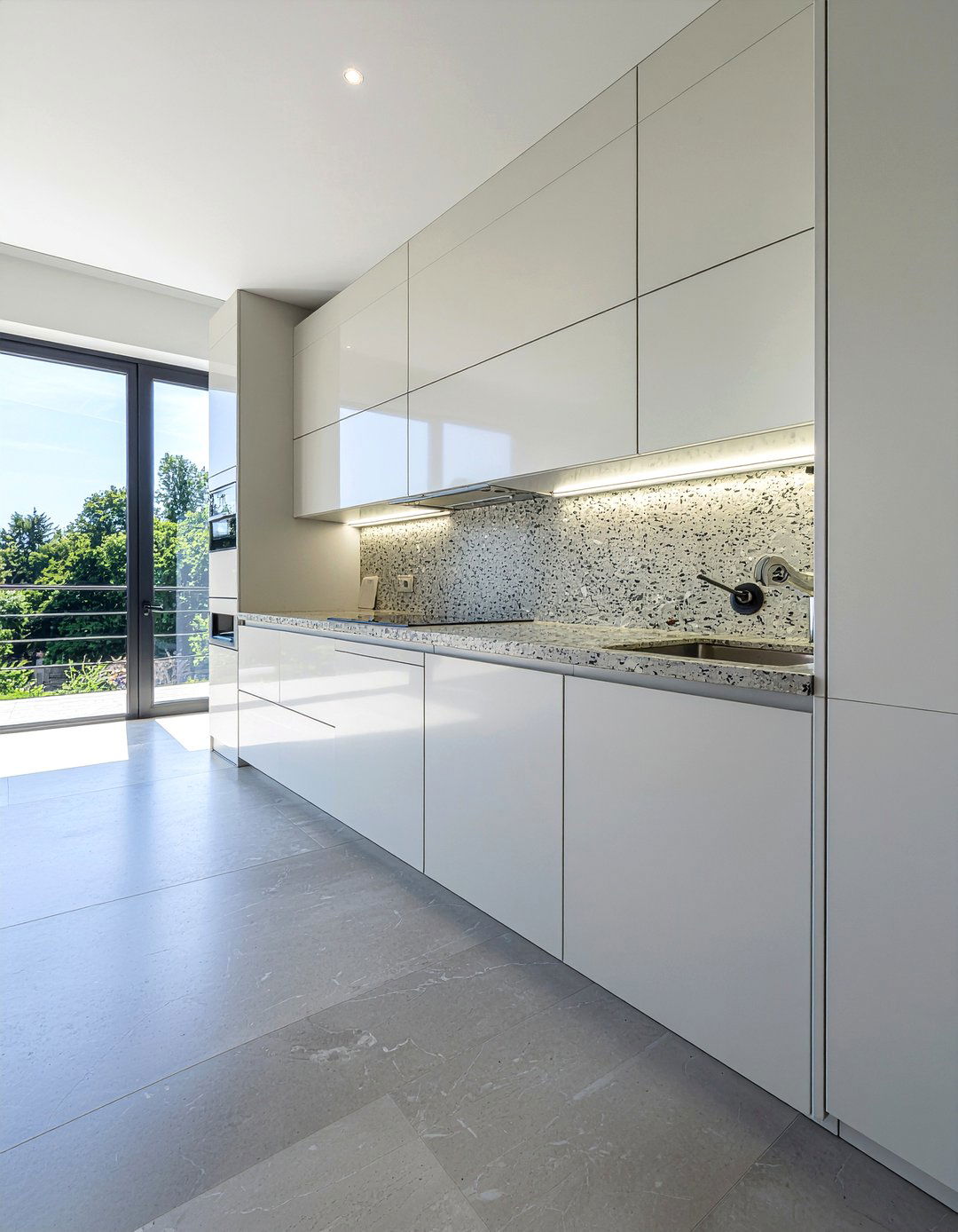 Push To Open Cabinets - 30 slab door kitchen cabinet ideas