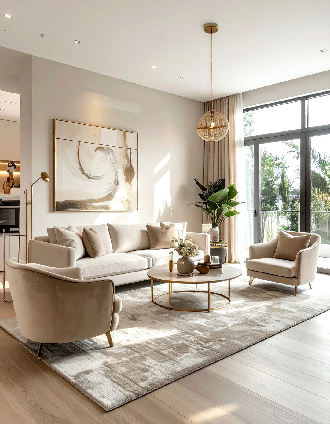 Pushing furniture walls - 30 decor mistakes to avoid