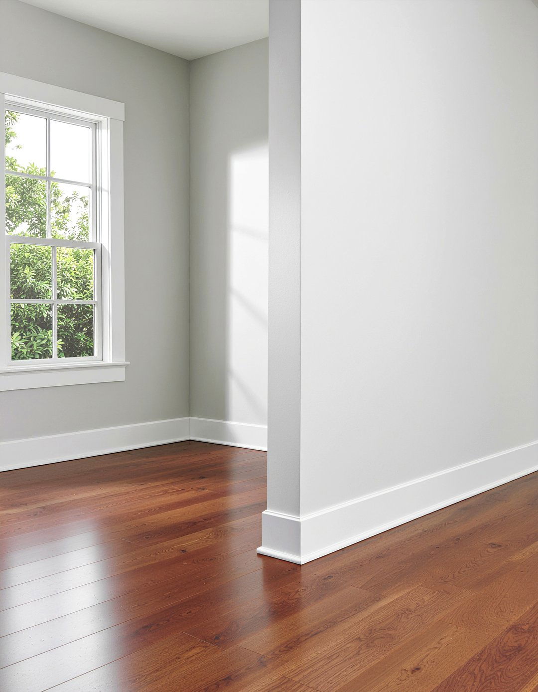 Quarter Round Baseboard - 30 living room baseboards ideas