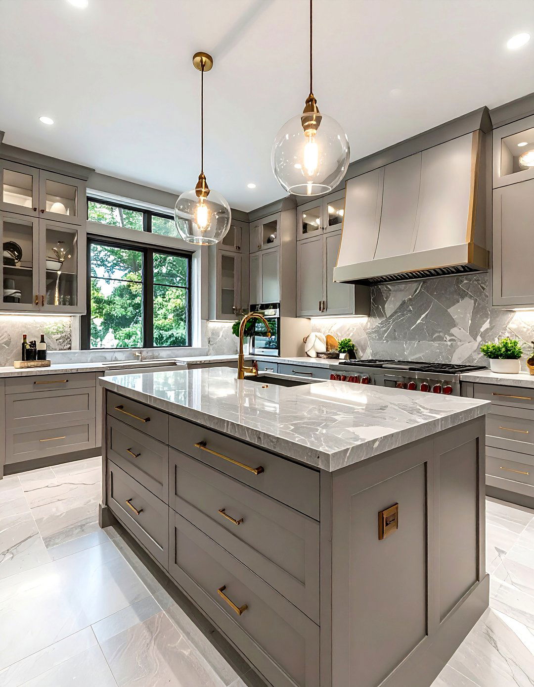 Quartz Butler Pantry - 30 quartz accent ideas