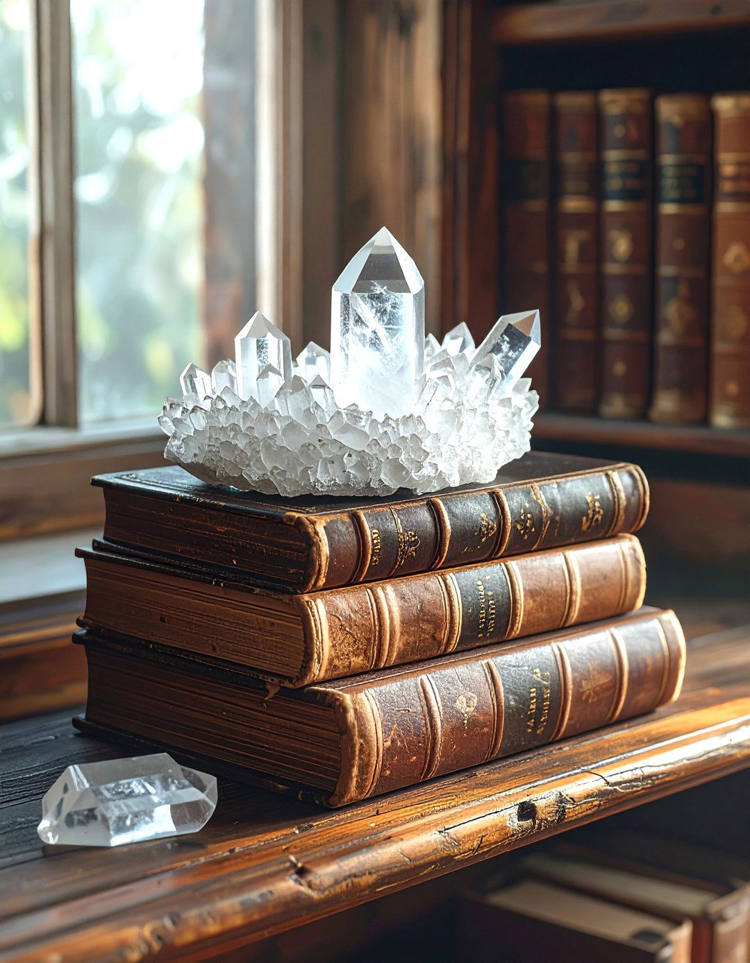 Quartz Cluster - 30 mineral decor ideas