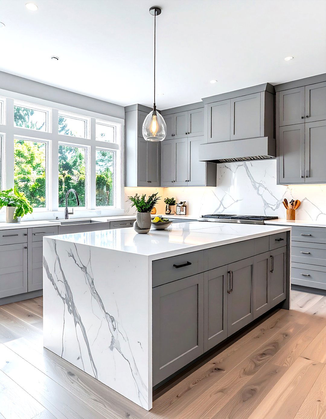 Quartz countertops - 30 forever kitchen ideas