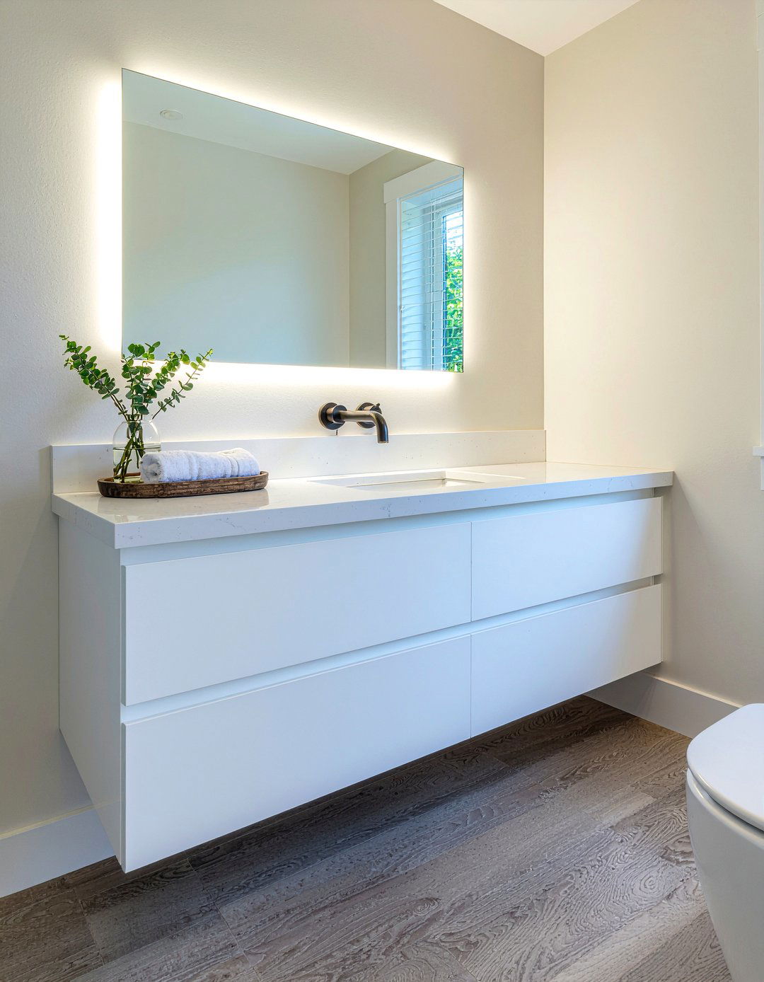 Quartz - 30 bathroom material ideas