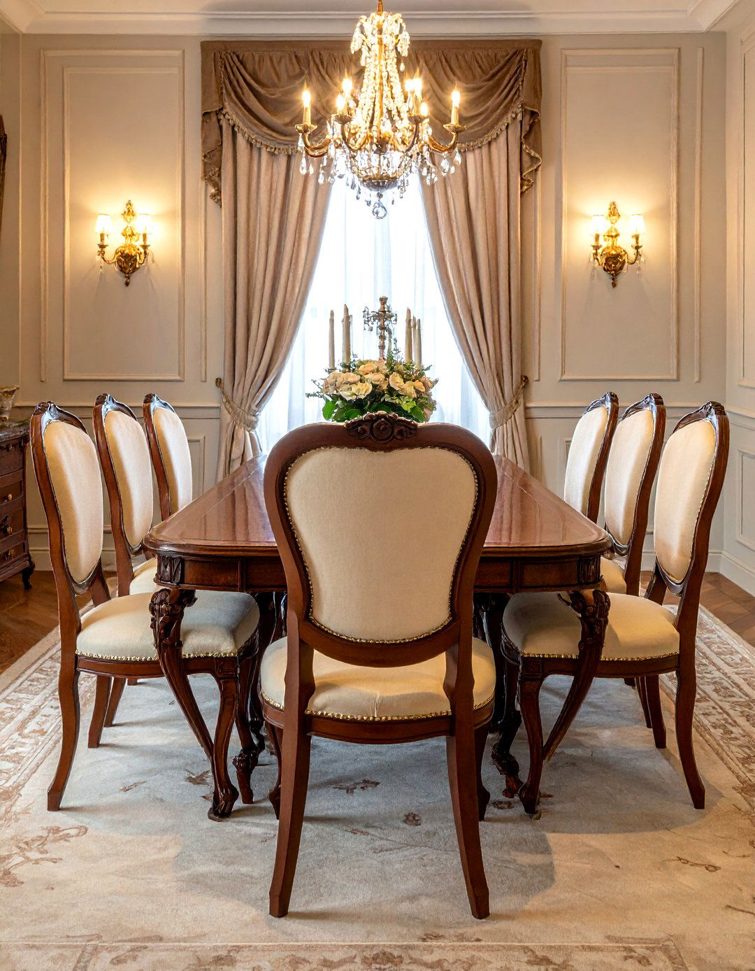 Queen Anne Chair - 30 traditional dining room ideas