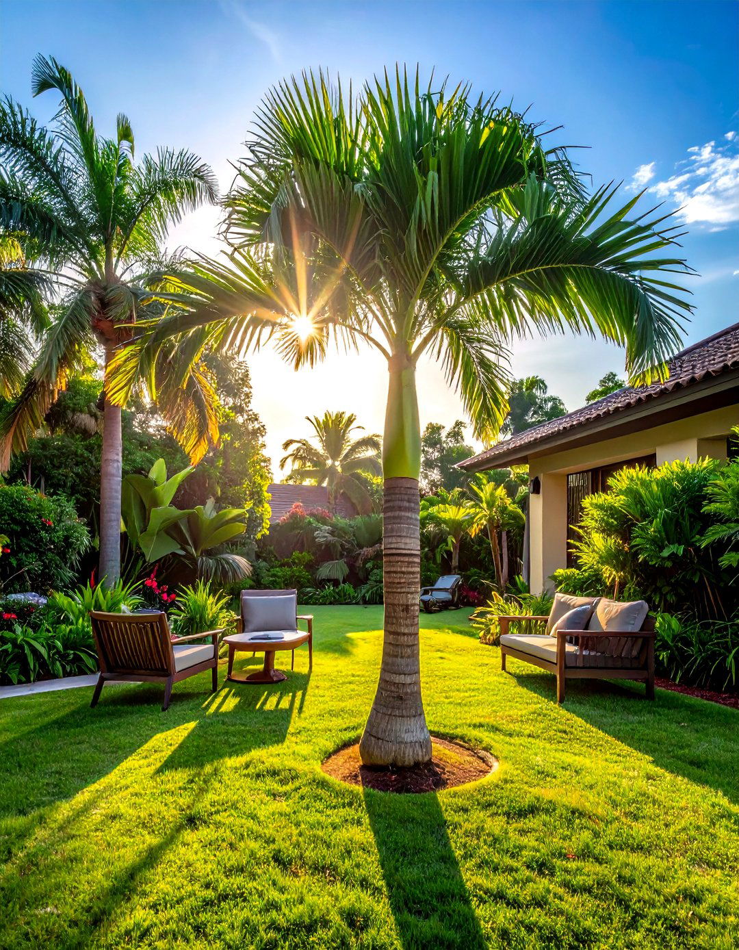 Queen palm backyard - 30 palm plant ideas