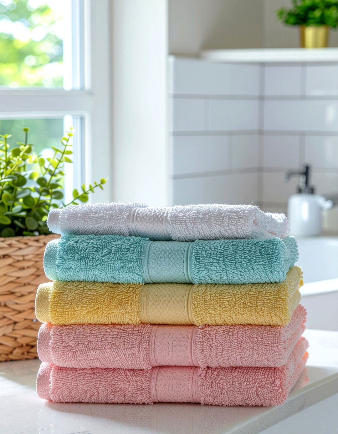 Quick dry bath towels - 30 luxury bath towel ideas