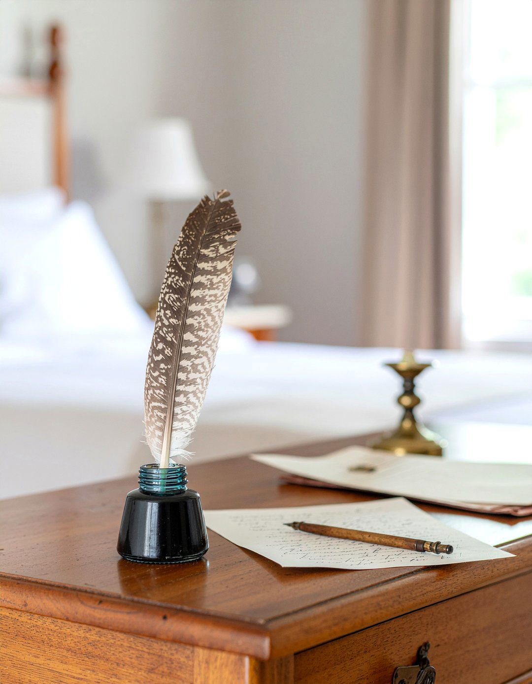 Quill And Ink Set - 30 light academia bedroom ideas