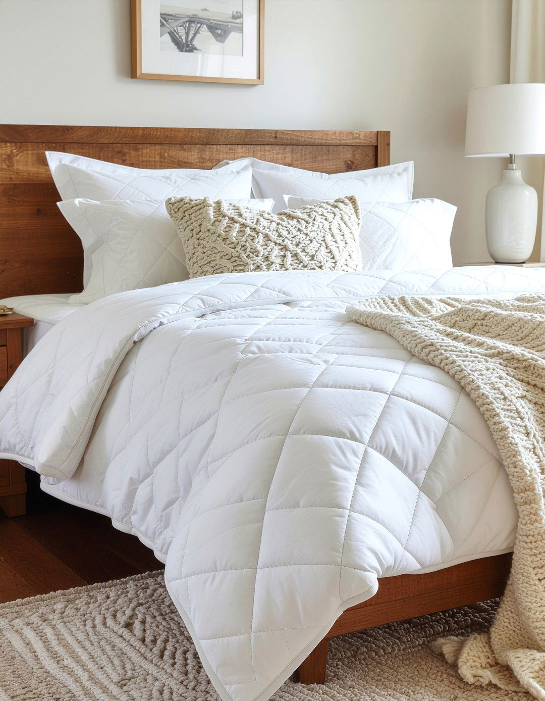 Quilted euro shams - 30 bedroom euro shams