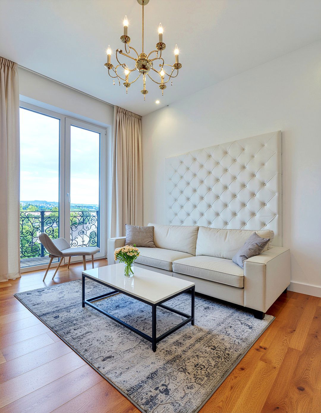 Quilted wallpaper - 30 quilted living room ideas