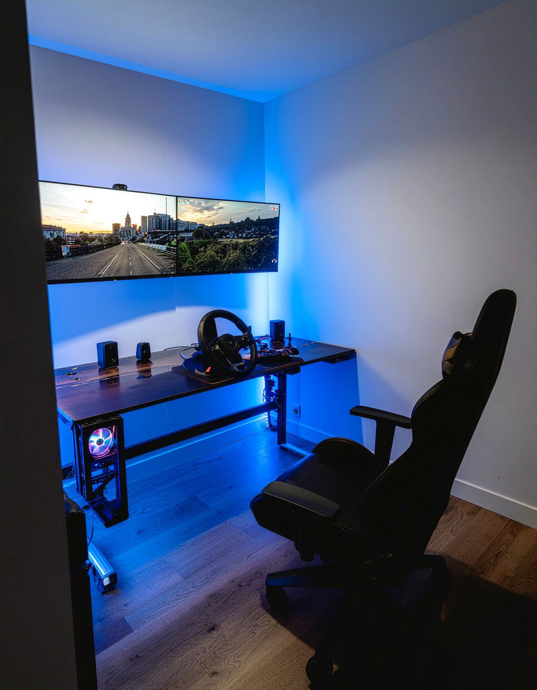 Racing Simulator Cockpit - 30 race car bedroom ideas