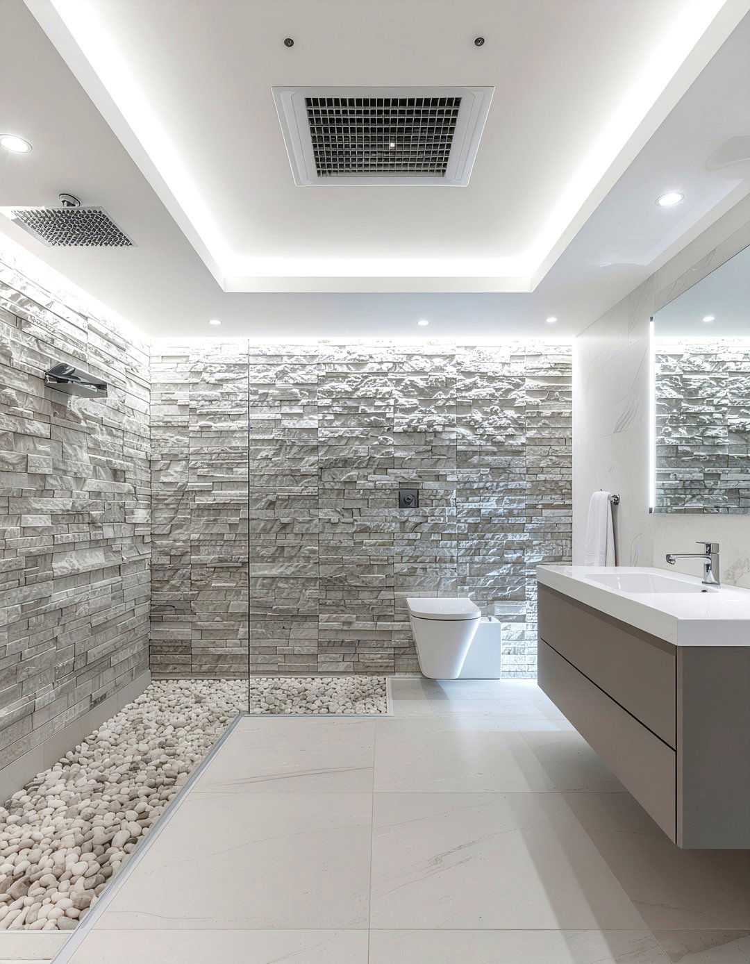 Radiant Ceiling Heater - 30 bathroom heating ideas