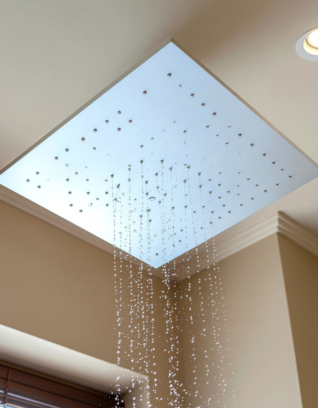 Rain shower head - 30 bathroom gut renovation ideas