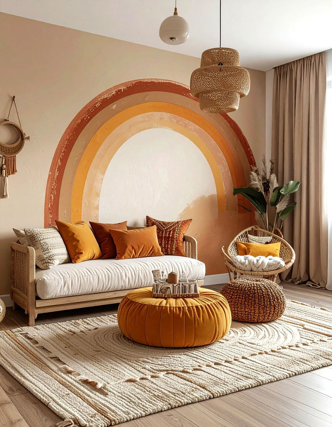 Rainbow Nursery Decor - 30 newborn bedroom ideas