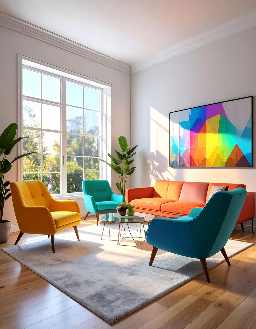 30 Modern Living Room Window Film Ideas for Added Privacy