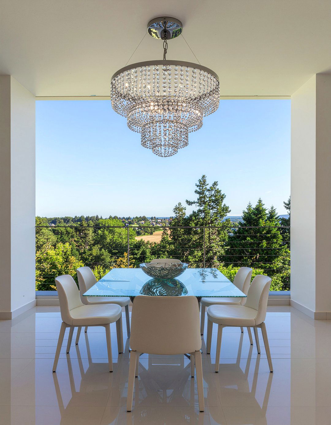 Raindrop Crystal Chandelier Dining Room - 30 crystal chandelier dining room ideas