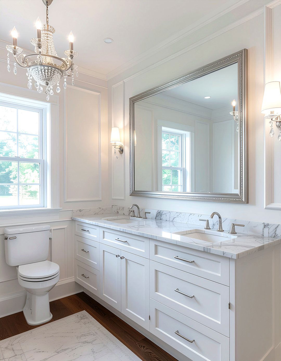 Raised Panel Bathroom Wall - 30 bathroom paneling ideas