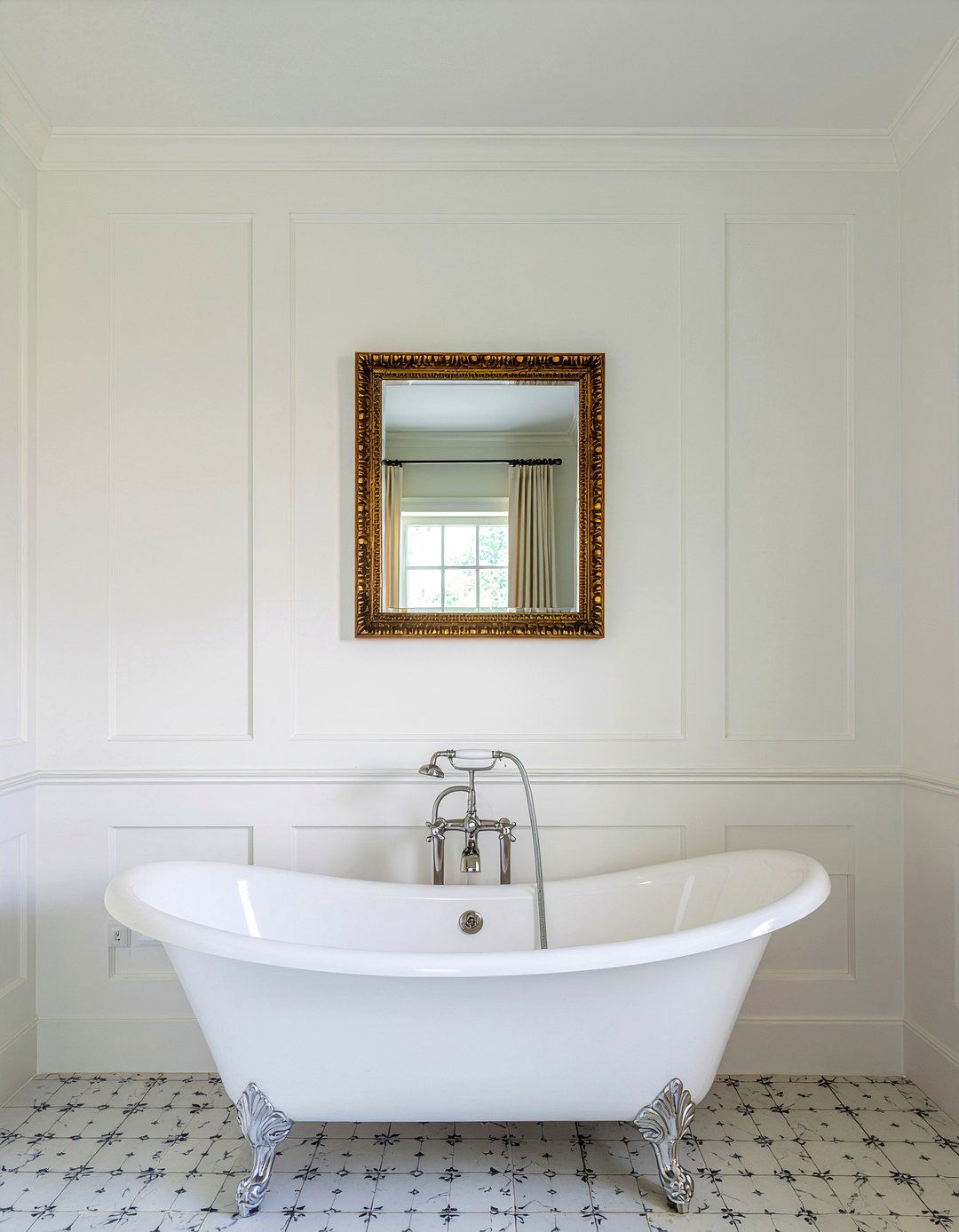 Raised Panel Wainscoting Bathroom - 30 bathroom molding ideas