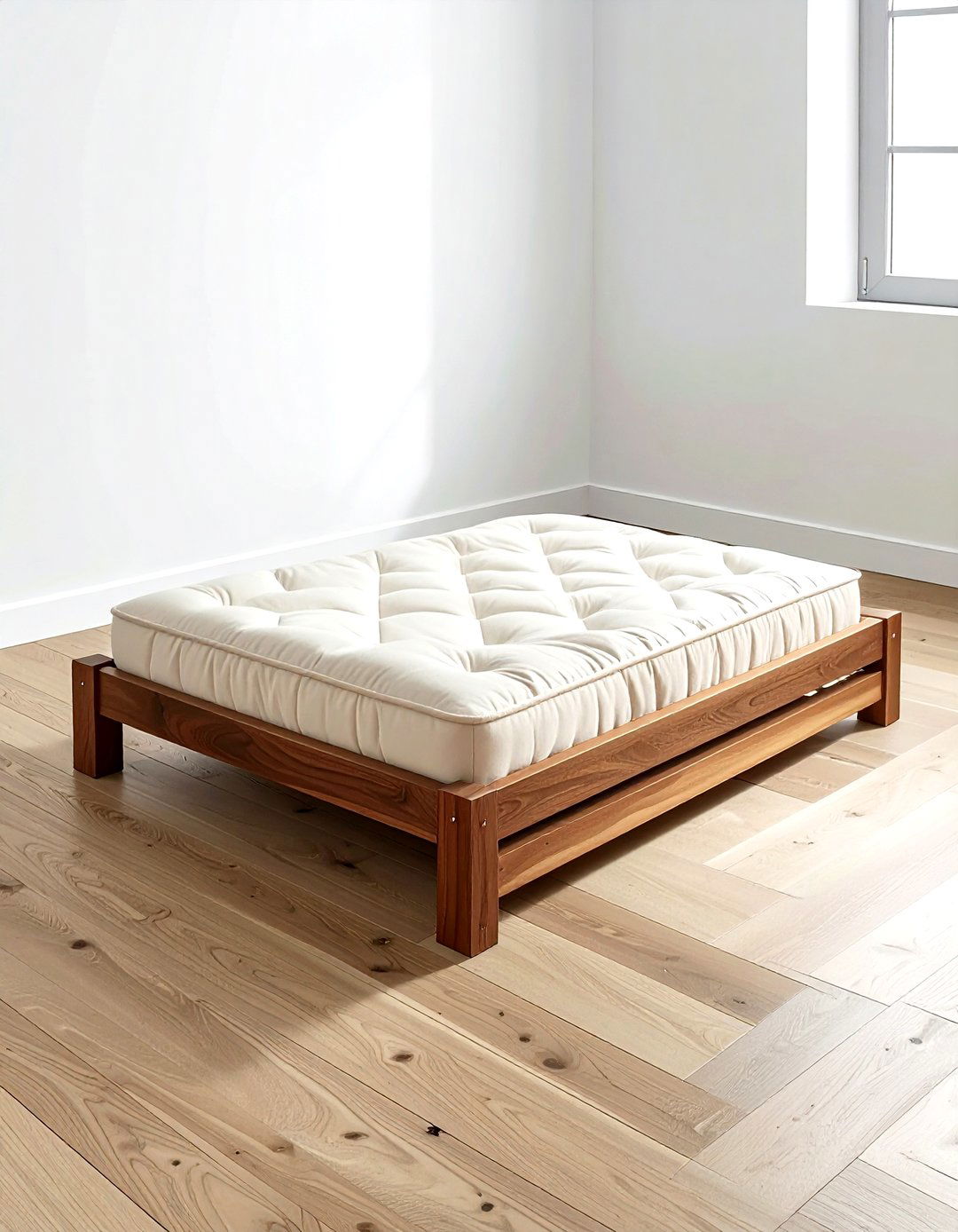 Raised Wooden Dog Bed - 30 pet bed living room ideas