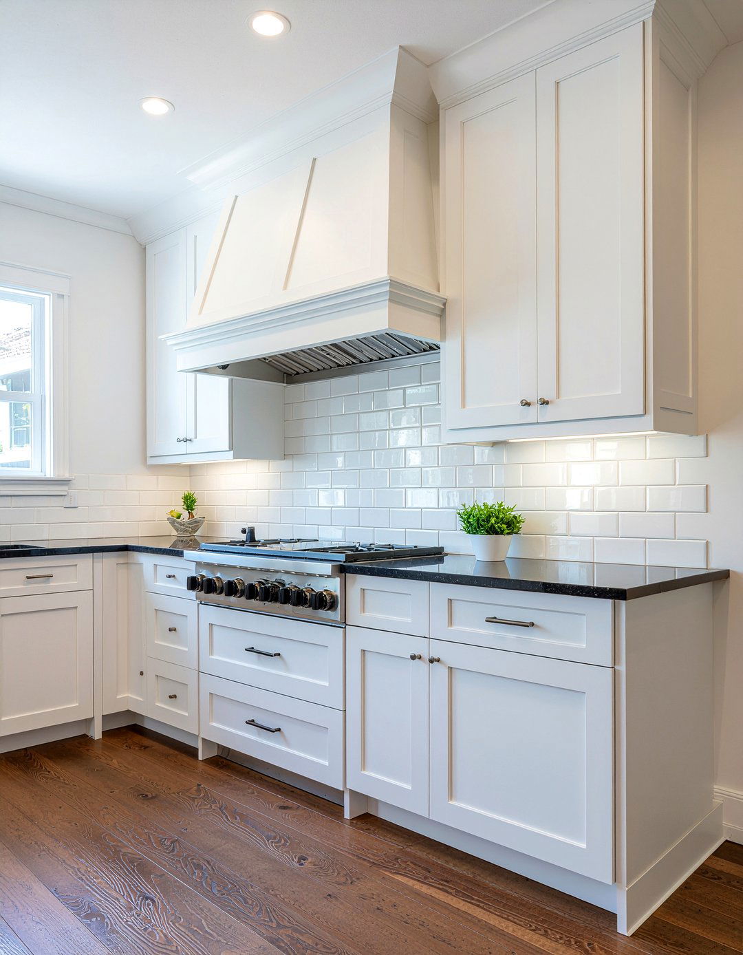 Raised panel cabinets with subway tile - 30 raised panel kitchen cabinet ideas