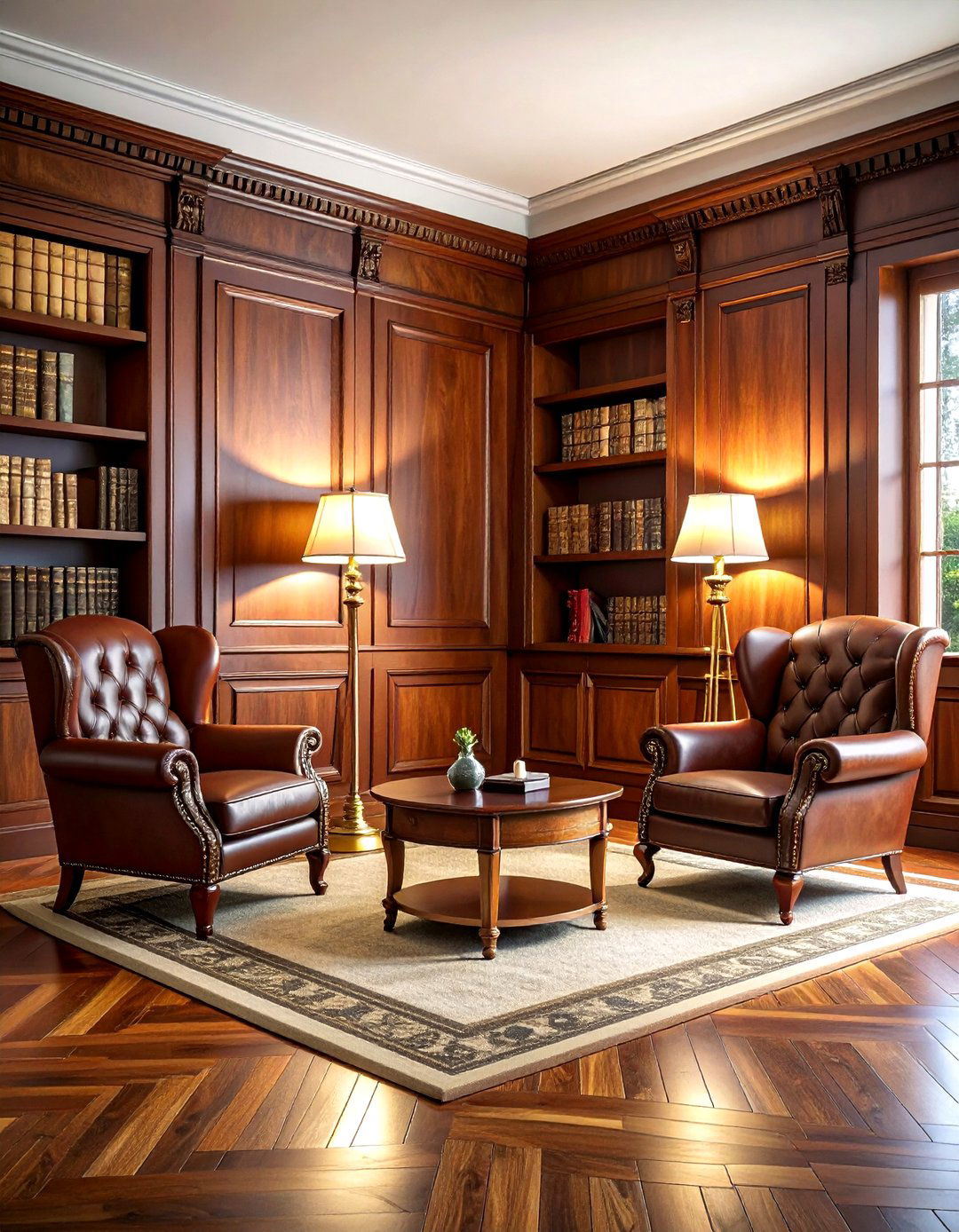 Raised panel wainscoting - 30 living room wainscoting ideas