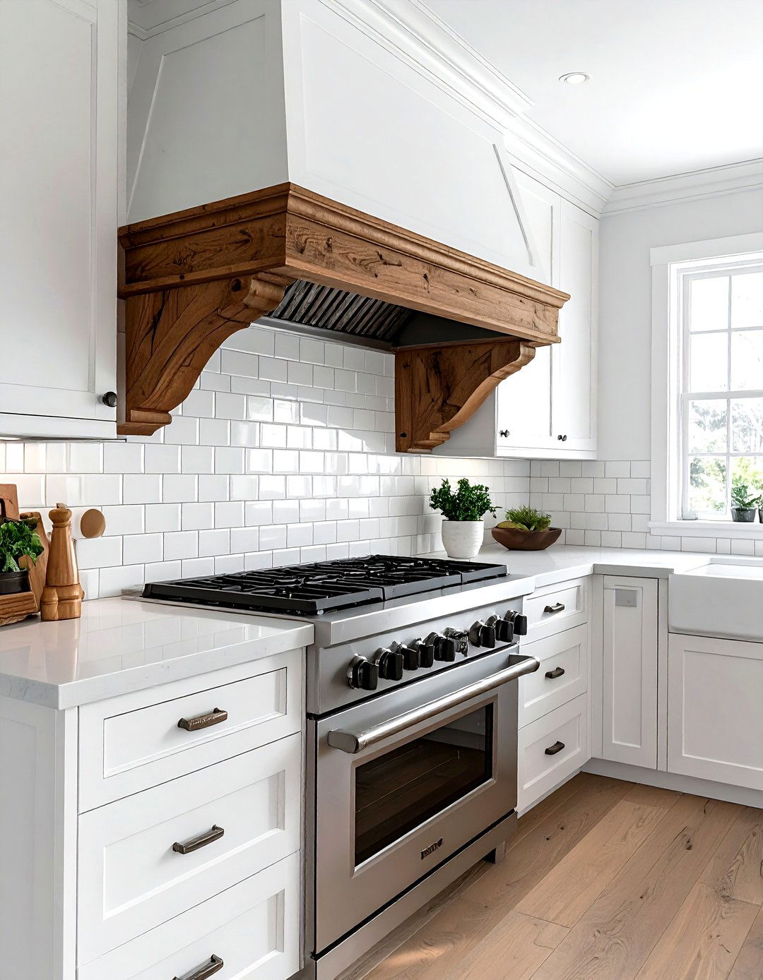 Range Hood Cover - 30 kitchen classic element ideas